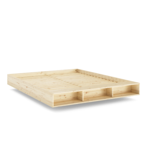 KARUP Dřevěná postel MERGE přírodní 180x200 cm