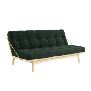 KARUP DESIGN Rozkládací pohovka FOLK tmavě zelená 196 cm