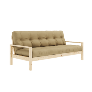 KARUP DESIGN Třímístná rozkládací pohovka KNOB béžová 205 cm