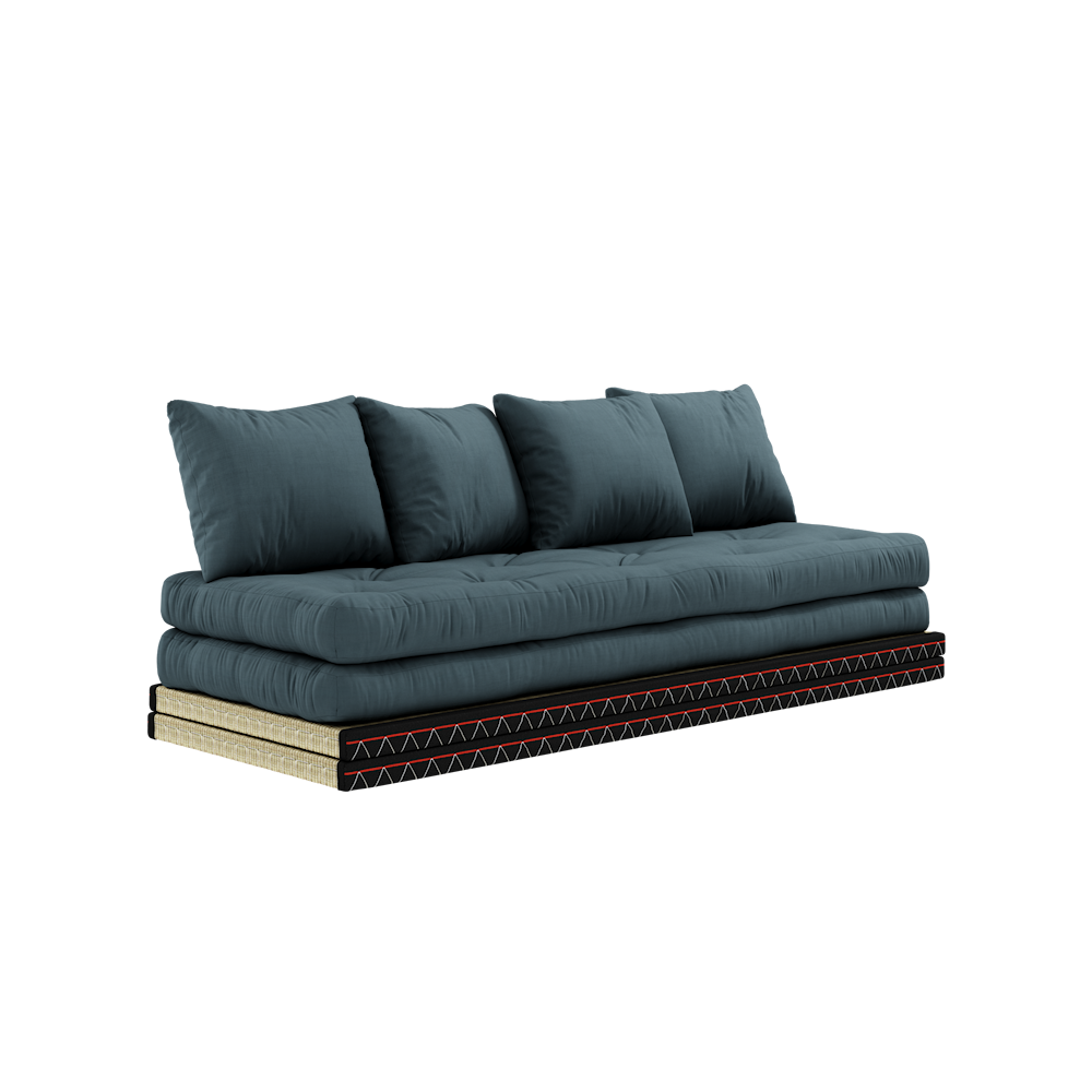 KARUP DESIGN Rozkládací pohovka CHICO petrolejově modrá 200 cm