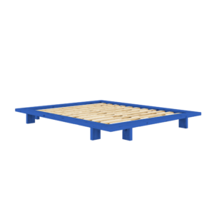 KARUP Dřevěná postel JAPAN 160x200 cm modrá