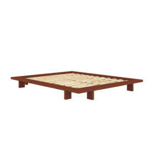 KARUP Dřevěná postel JAPAN 160x200 cm cihlová