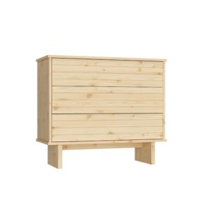 KARUP Dřevěná komoda KOMMO 82x95 cm přírodní