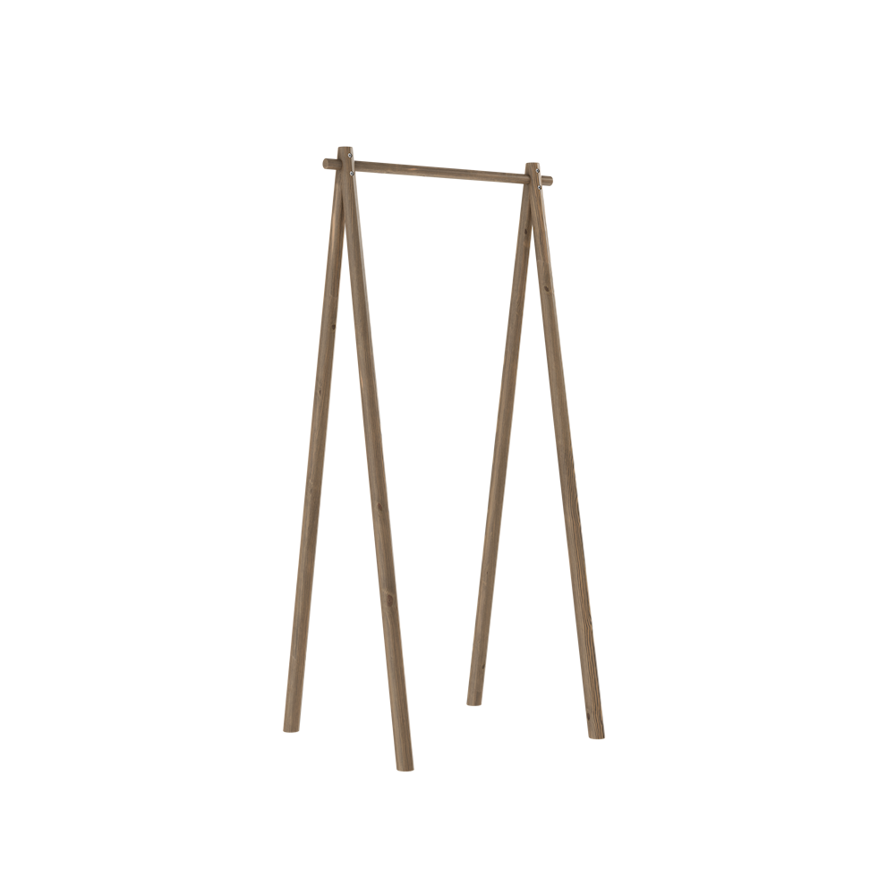 KARUP Věšák na oblečení HONGI hnědý 177x75 cm
