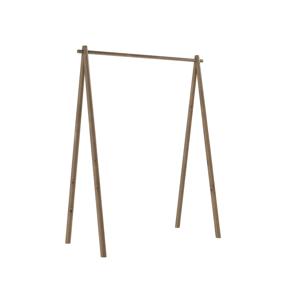 KARUP Věšák na oblečení HONGI hnědý 177x150 cm