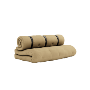 KARUP DESIGN Rozkládací pohovka BUCKLE UP béžová 140 cm