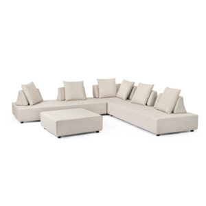 BIZZOTTO Venkovní set pohovek PIPER krémový